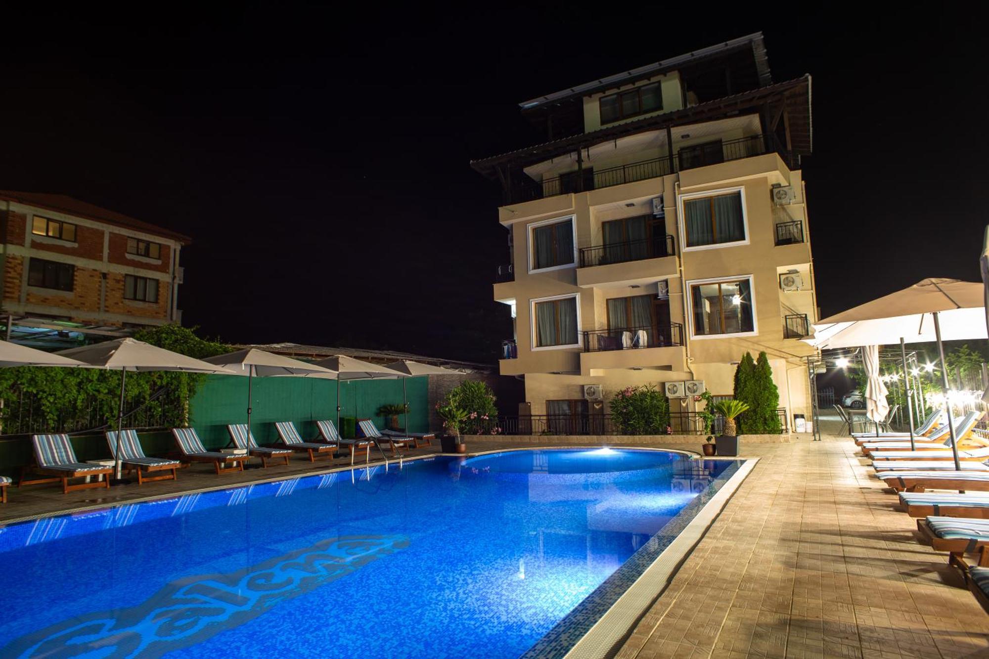 Salena Beach Hotel プリモルスコ エクステリア 写真